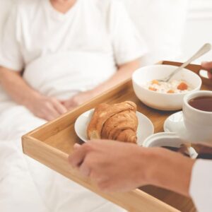 Bamboo Breakfast Tray with Handles