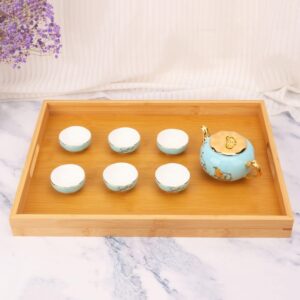 Decorative Wooden Coffee Table Tray
